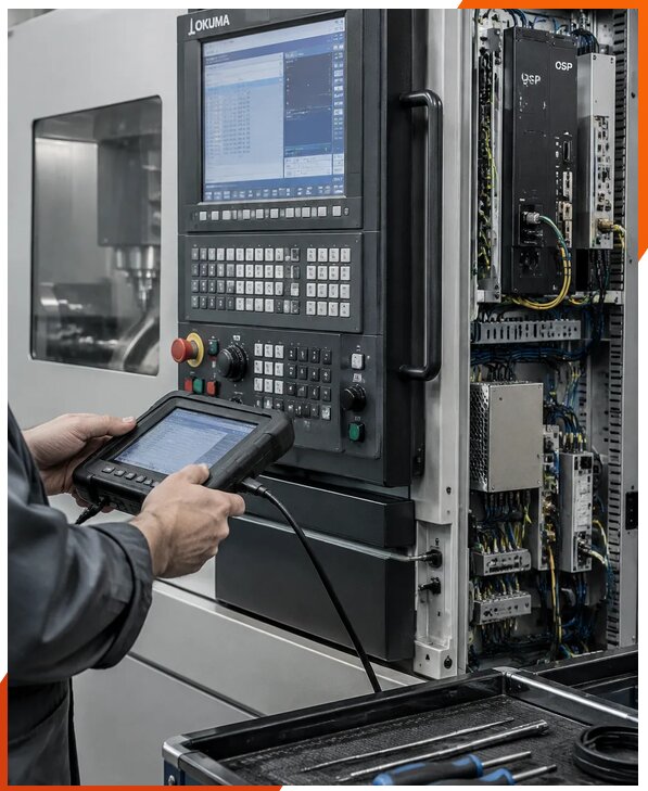 Ремонт систем Okuma OSP в Ангарске от 8219 р. | ЮнионикРу